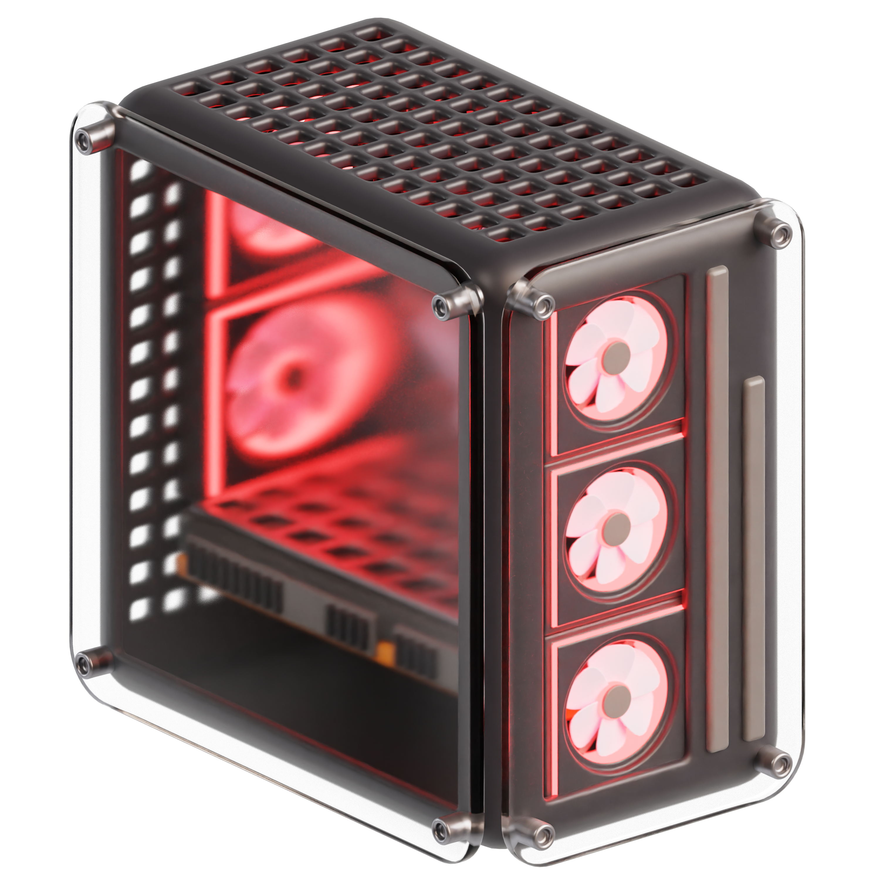 3D Illustration of PC