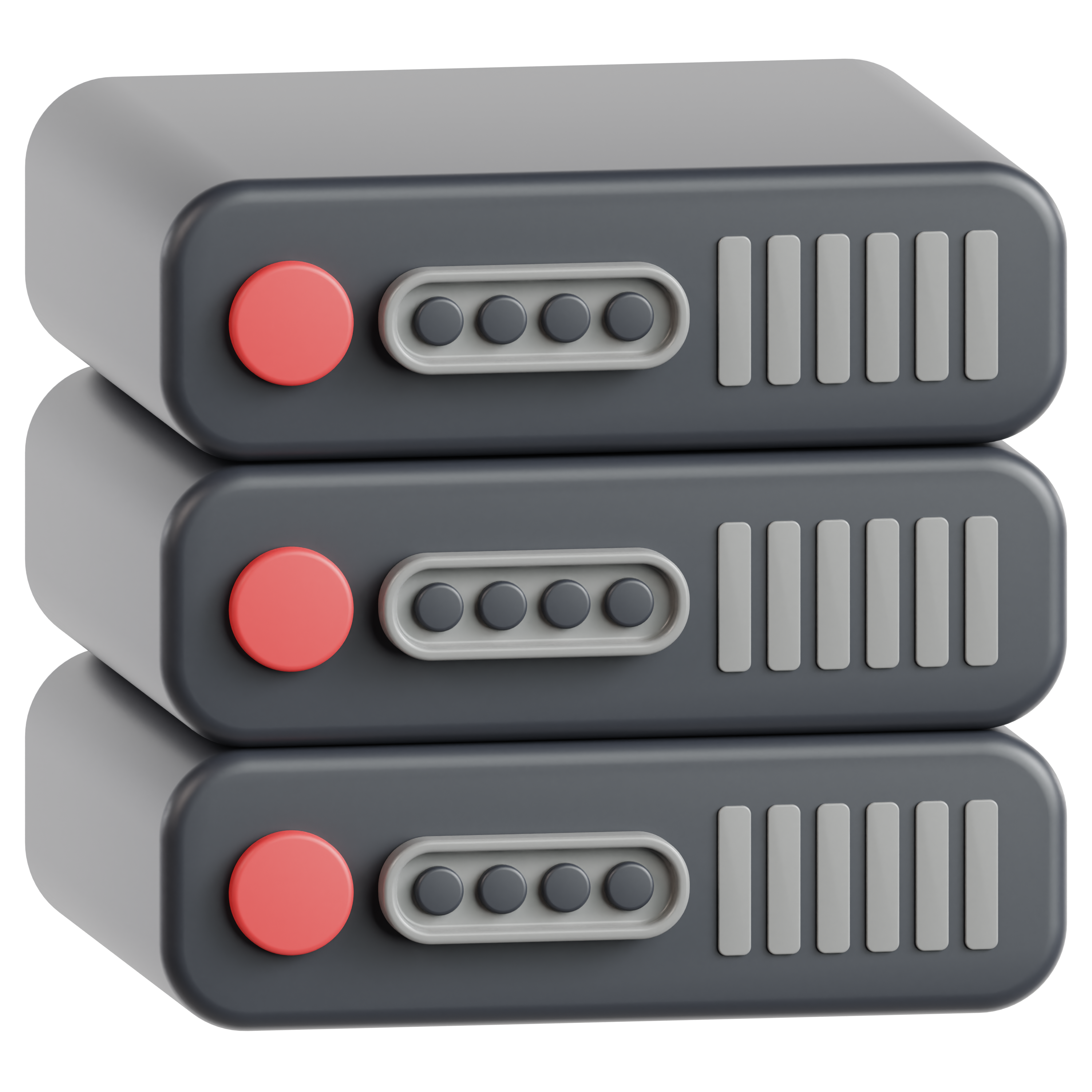 3D Illustration of Server